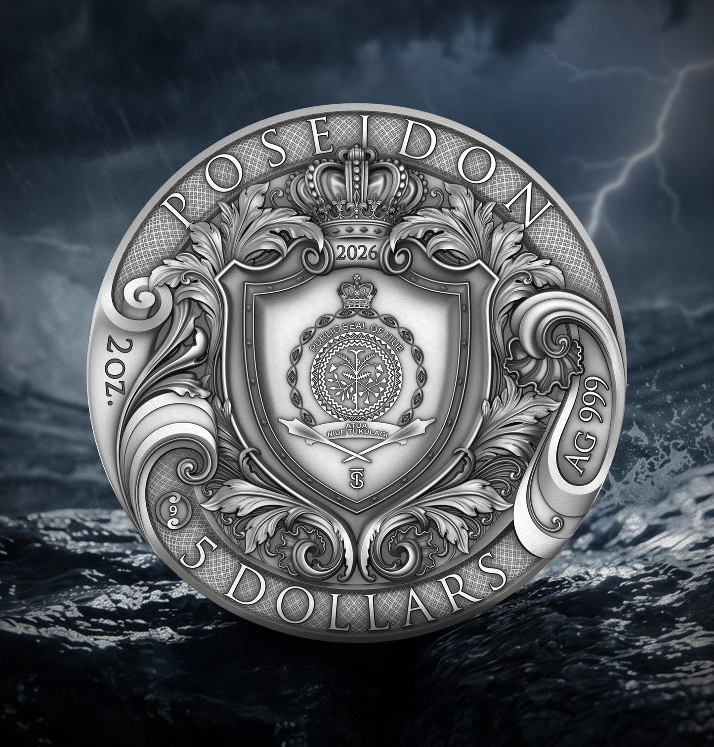 POSEIDON "GUÐ HAFSINS" 2026 | 2 OZ