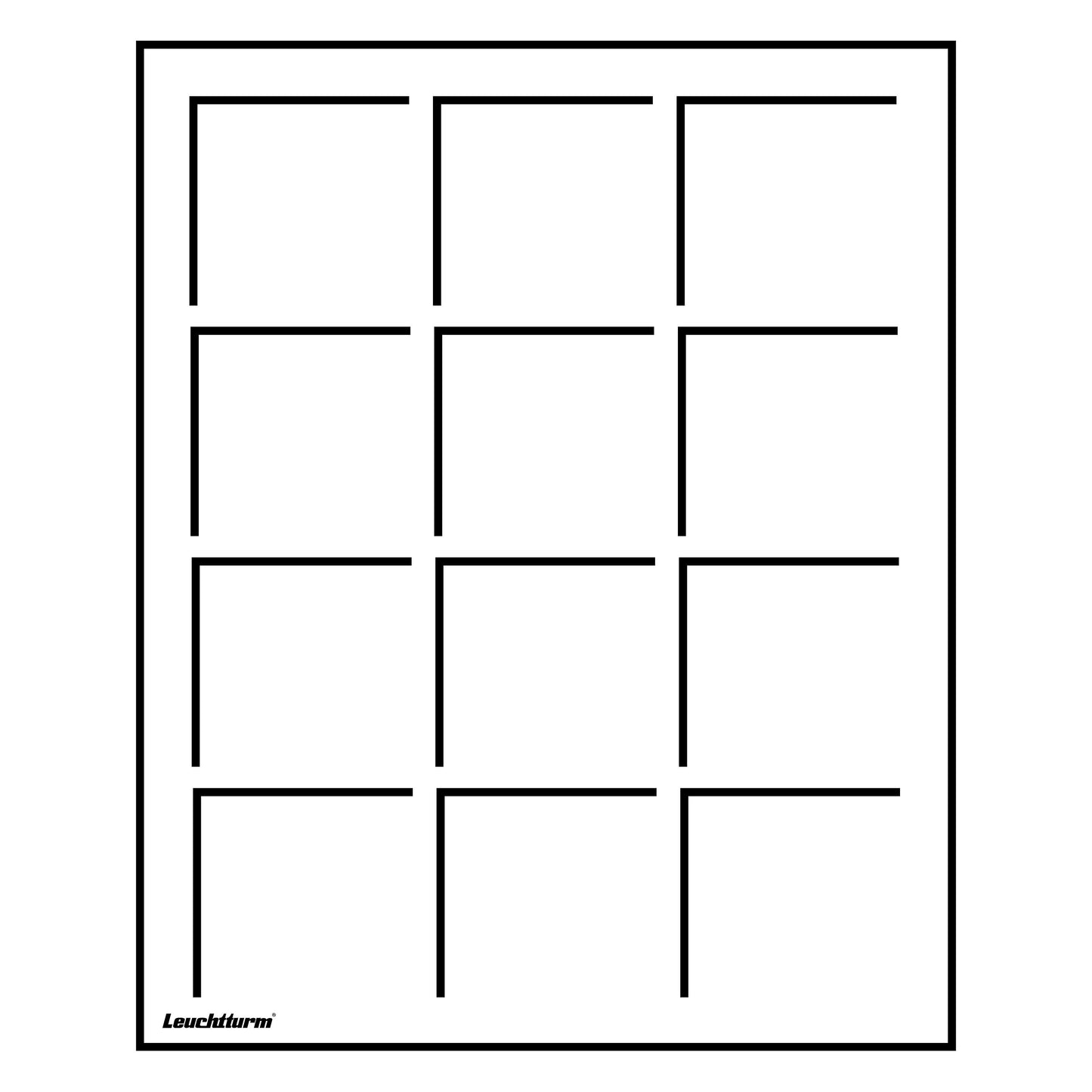 Tab myntbakki S – 12 mynt (allt að 50 mm)