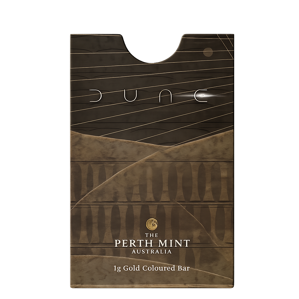 DUNE™ GULLSTÖNG FRÁ THE PERTH MINT | 1 gr. - FORPÖNTUN - Væntanleg í lok júní