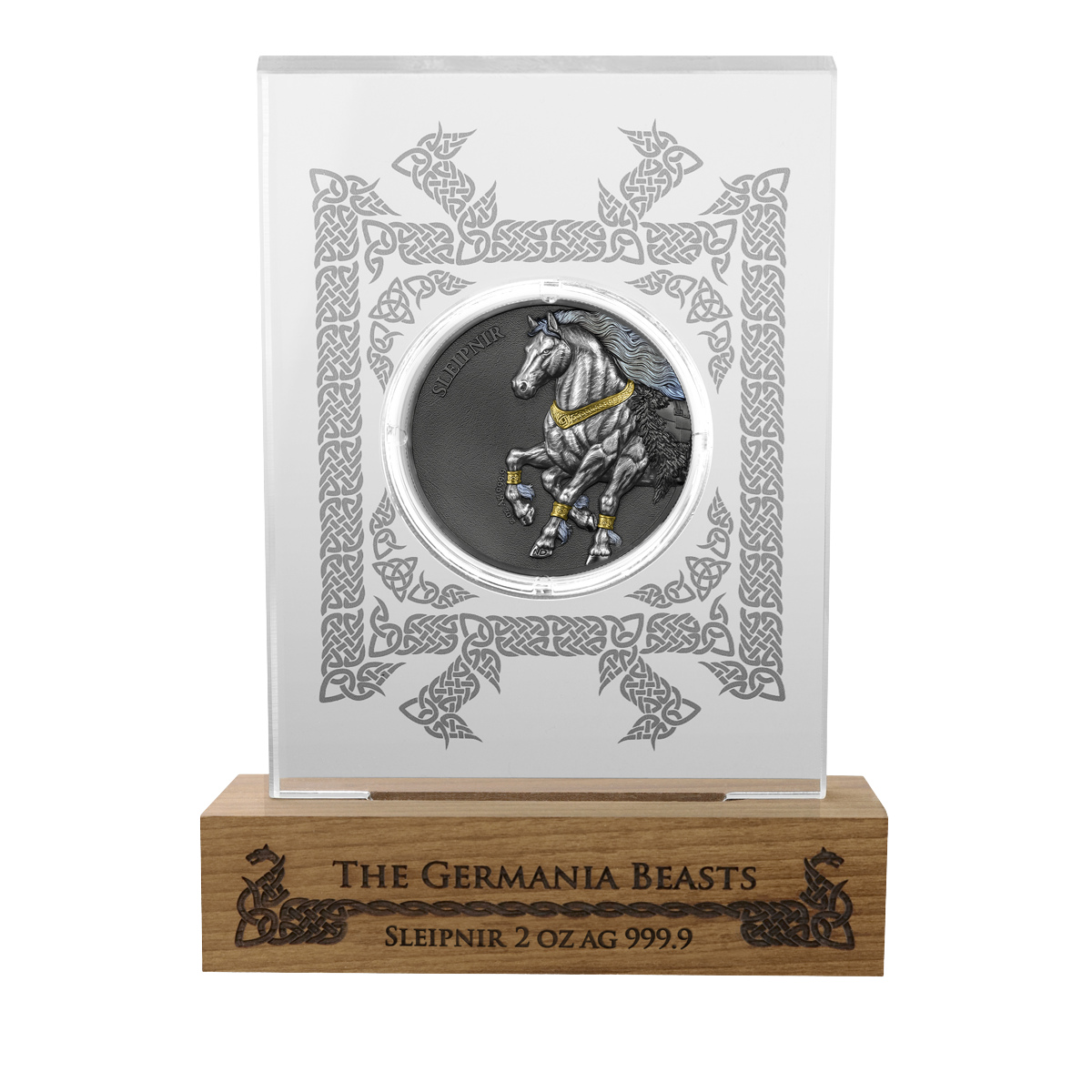 GERMANIA MINT - GERMANIA BEASTS: SLEIPNIR ULTRA DOUBLE HIGH RELIEF | 2 OZ