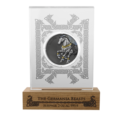 GERMANIA MINT - GERMANIA BEASTS: SLEIPNIR ULTRA DOUBLE HIGH RELIEF | 2 OZ