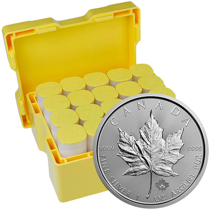 ROYAL CANADIAN MINT MAPLE LEAF - MONSTER BOX 500 STYKKI | 500 OZ