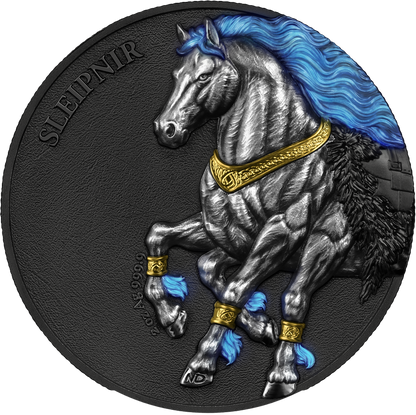 GERMANIA MINT - GERMANIA BEASTS: SLEIPNIR ULTRA DOUBLE HIGH RELIEF | 2 OZ