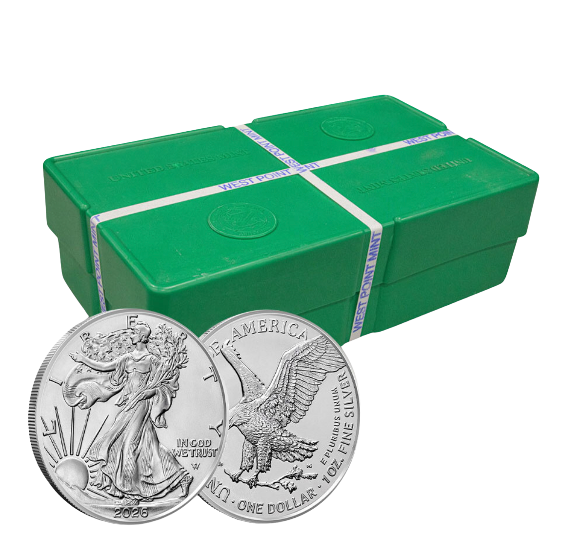 US MINT AMERICAN EAGLE MONSTER BOX  500 STYKKI | 500 OZ