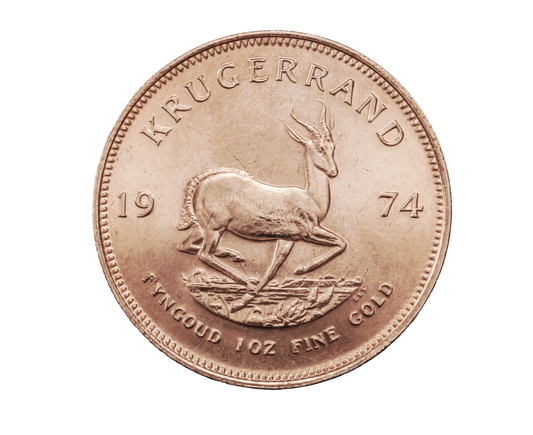 SOUTH AFRICAN MINT KRUGERRAND - 1 oz 1974