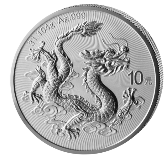 CHINA MINT 2026 - CHINA DRAGON BU | 1 OZ