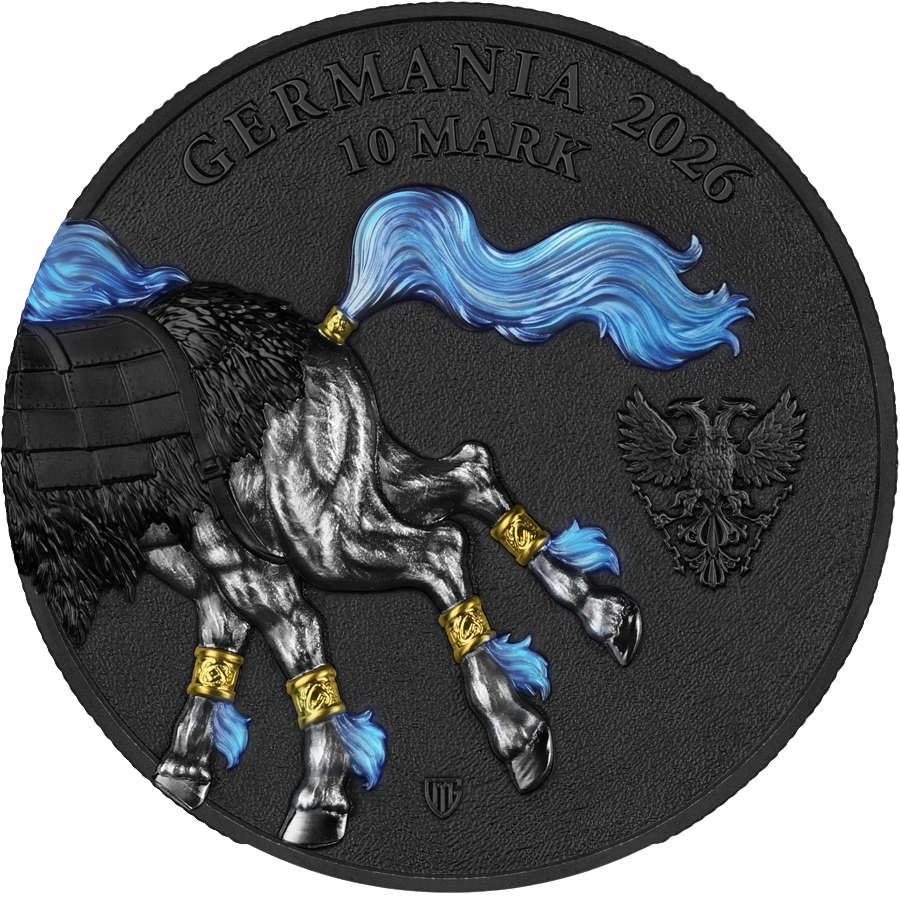 GERMANIA MINT - GERMANIA BEASTS: SLEIPNIR ULTRA DOUBLE HIGH RELIEF | 2 OZ