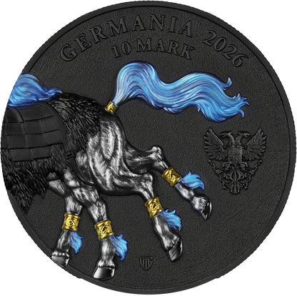 GERMANIA MINT - GERMANIA BEASTS: SLEIPNIR ULTRA DOUBLE HIGH RELIEF | 2 OZ