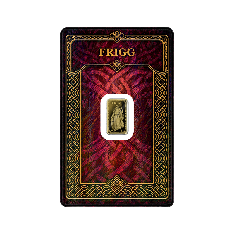 FRIGG - GERMANIA MINT GULLSTÖNG  | 1/100 oz