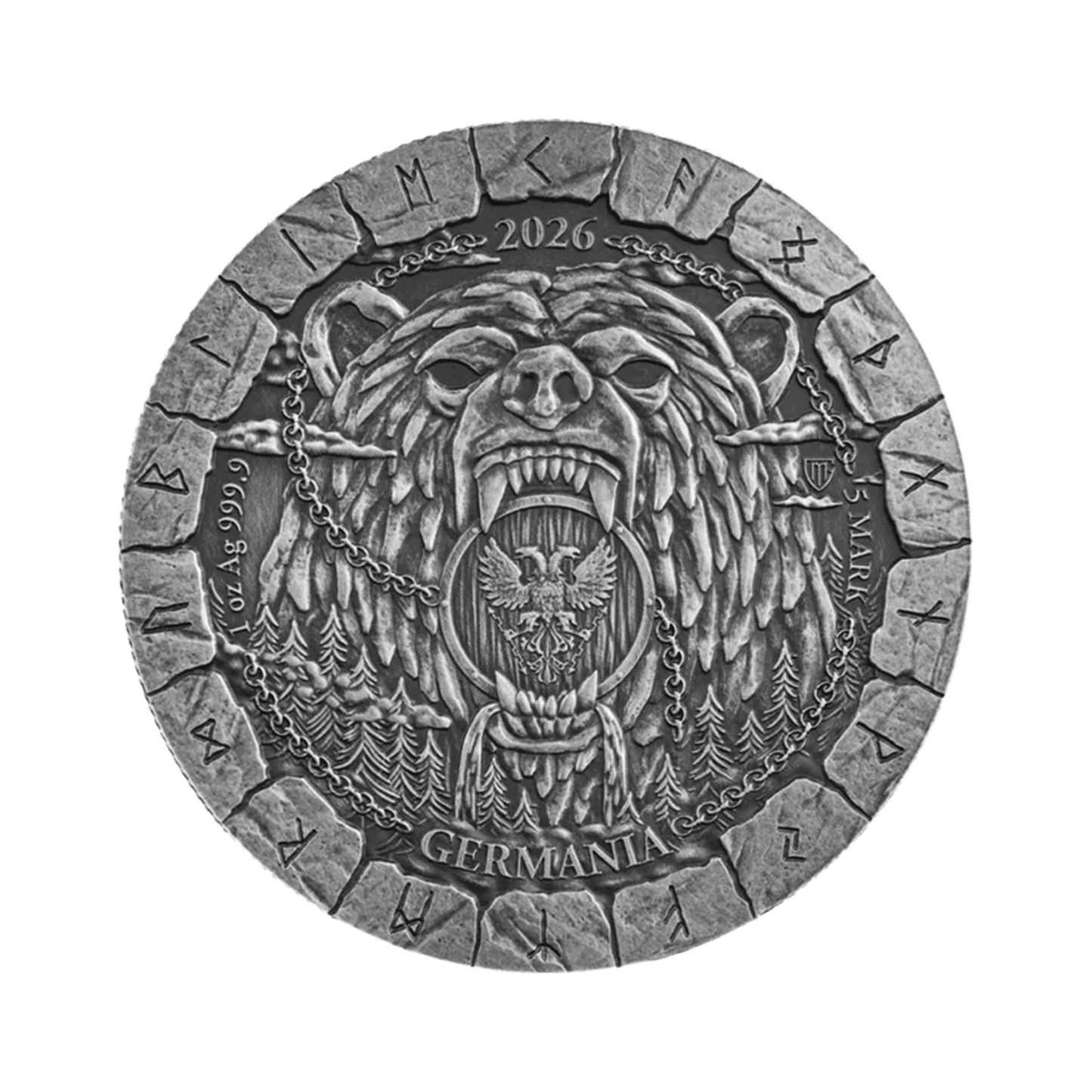 GERMANIA MINT - BÖÐVARS SAGA: Loss Vengeful | 1 OZ
