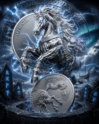 GERMANIA MINT - GERMANIA BEASTS: SLEIPNIR | 1 OZ