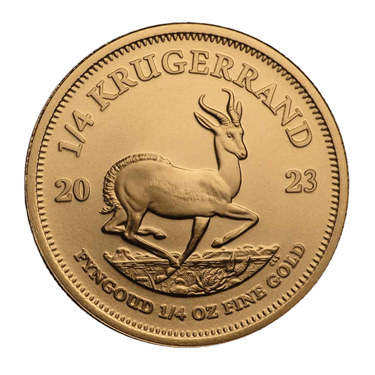 SOUTH AFRICAN MINT KRUGERRAND - 1/4 oz