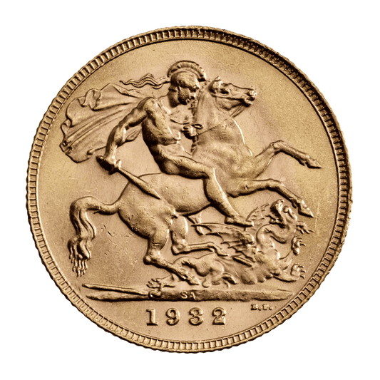 ROYAL MINT SOVEREIGN 1932 Safnmynt