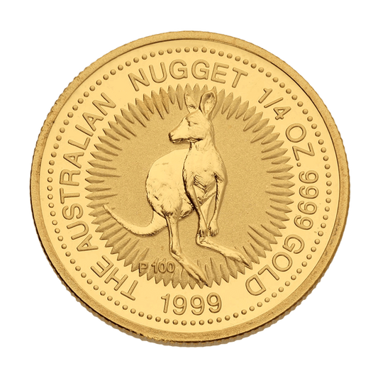 The PERTH MINT - KANGAROO - 1/4 oz 1999