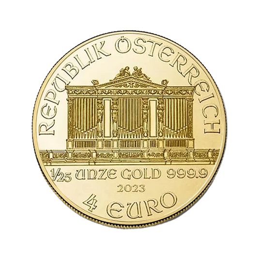 AUSTRIAN MINT PHILHARMONICA - 1/25 oz 2023