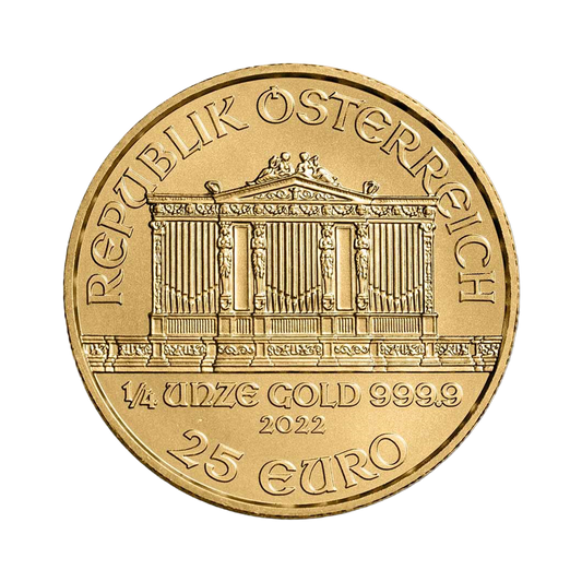 AUSTRIAN MINT PHILHARMONICA - 1/4 oz 2022