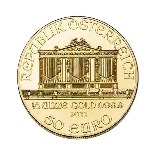 AUSTRIAN MINT PHILHARMONICA - 1/2 oz 2022