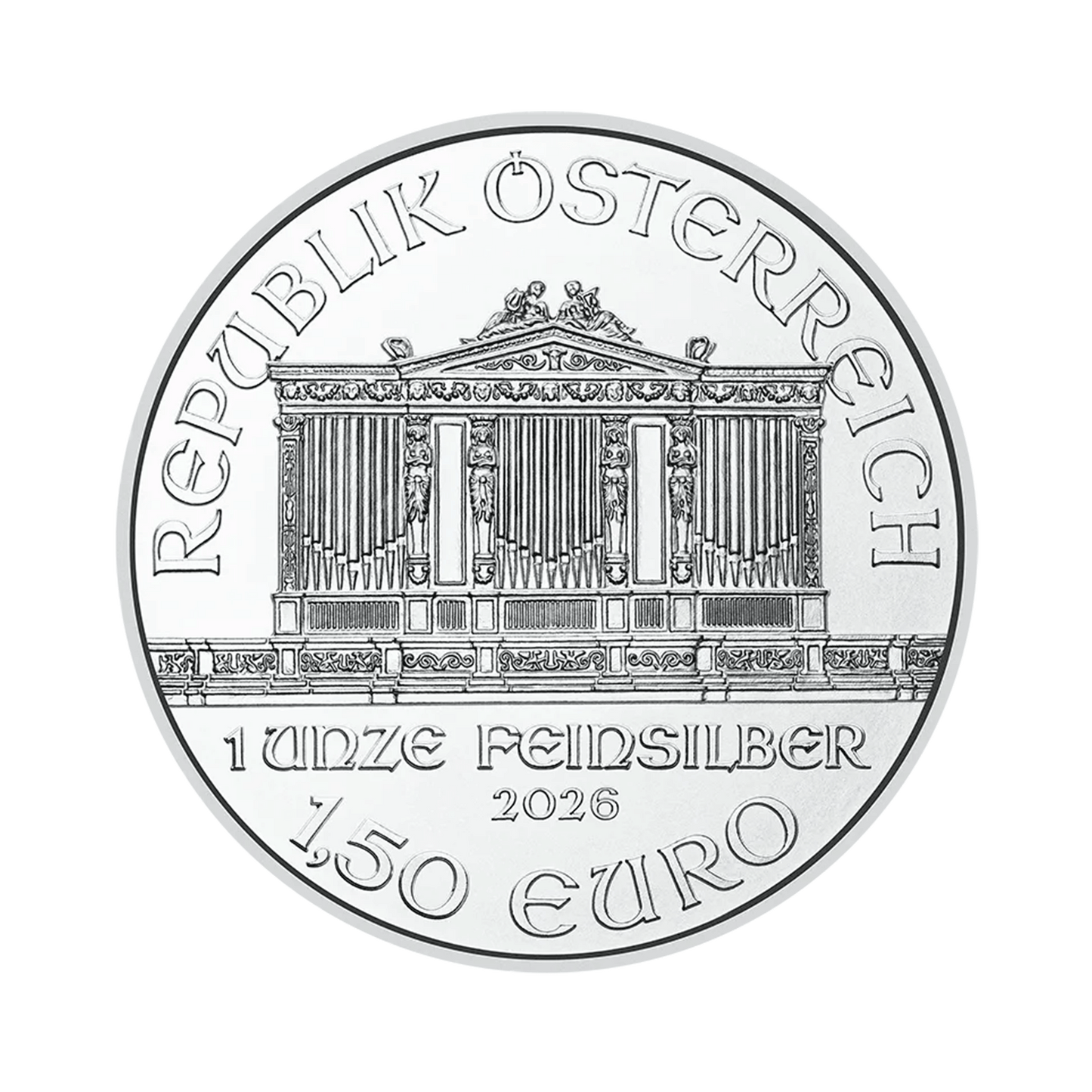 AUSTRIAN MINT PHILHARMONICA 1 OZ | Sígild mynt
