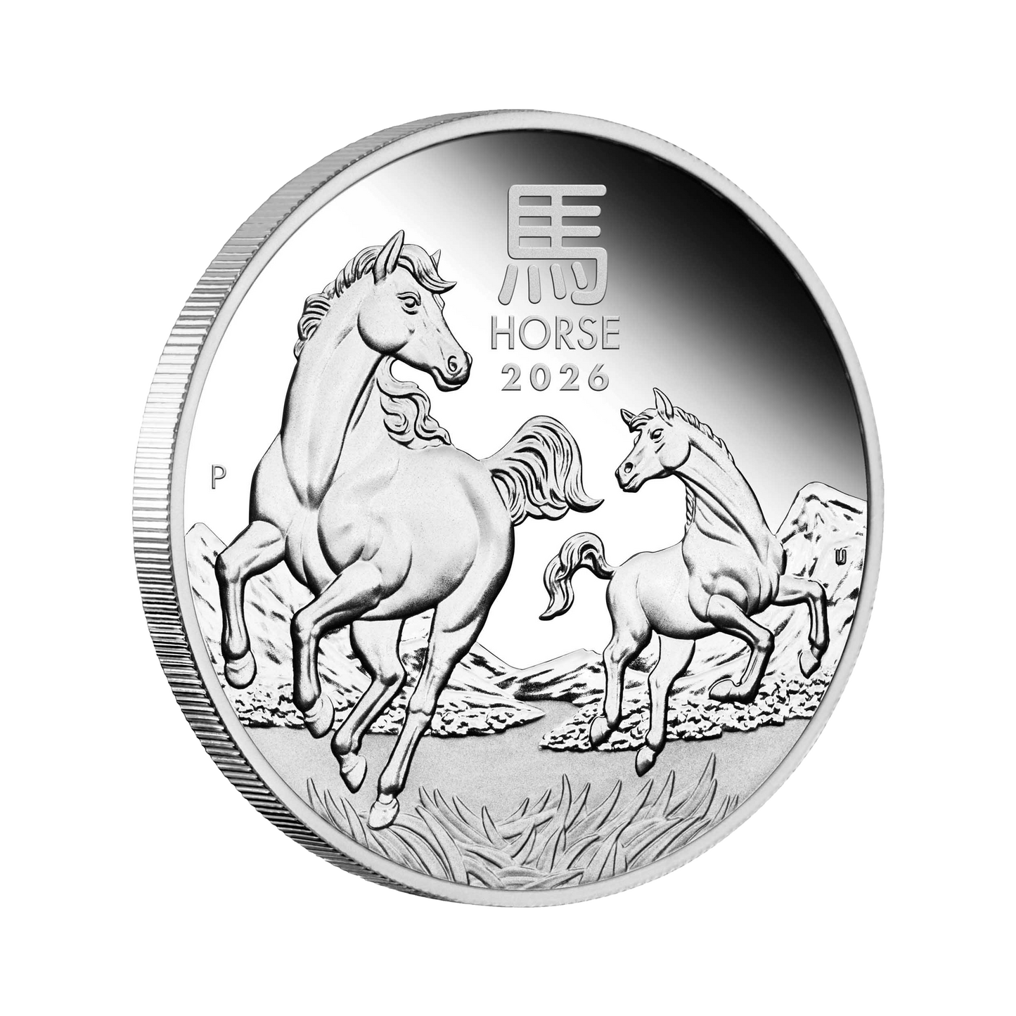 THE PERTH MINT - YEAR OF THE HORSE 2026, PROOF | 1/2 OZ Í KASSA