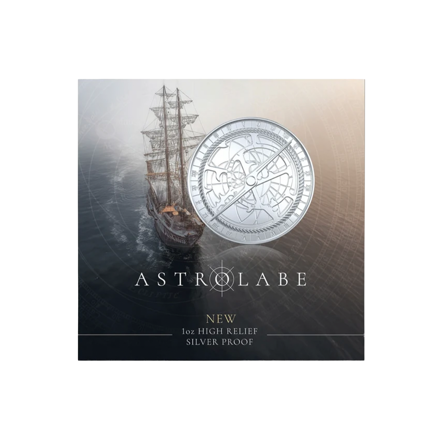ASCENSION ISLAND 2026 – Astrolabe Proof High Relief | 1 OZ