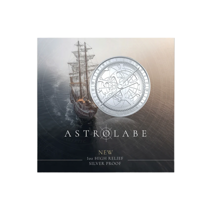 ASCENSION ISLAND 2026 – Astrolabe Proof High Relief | 1 OZ