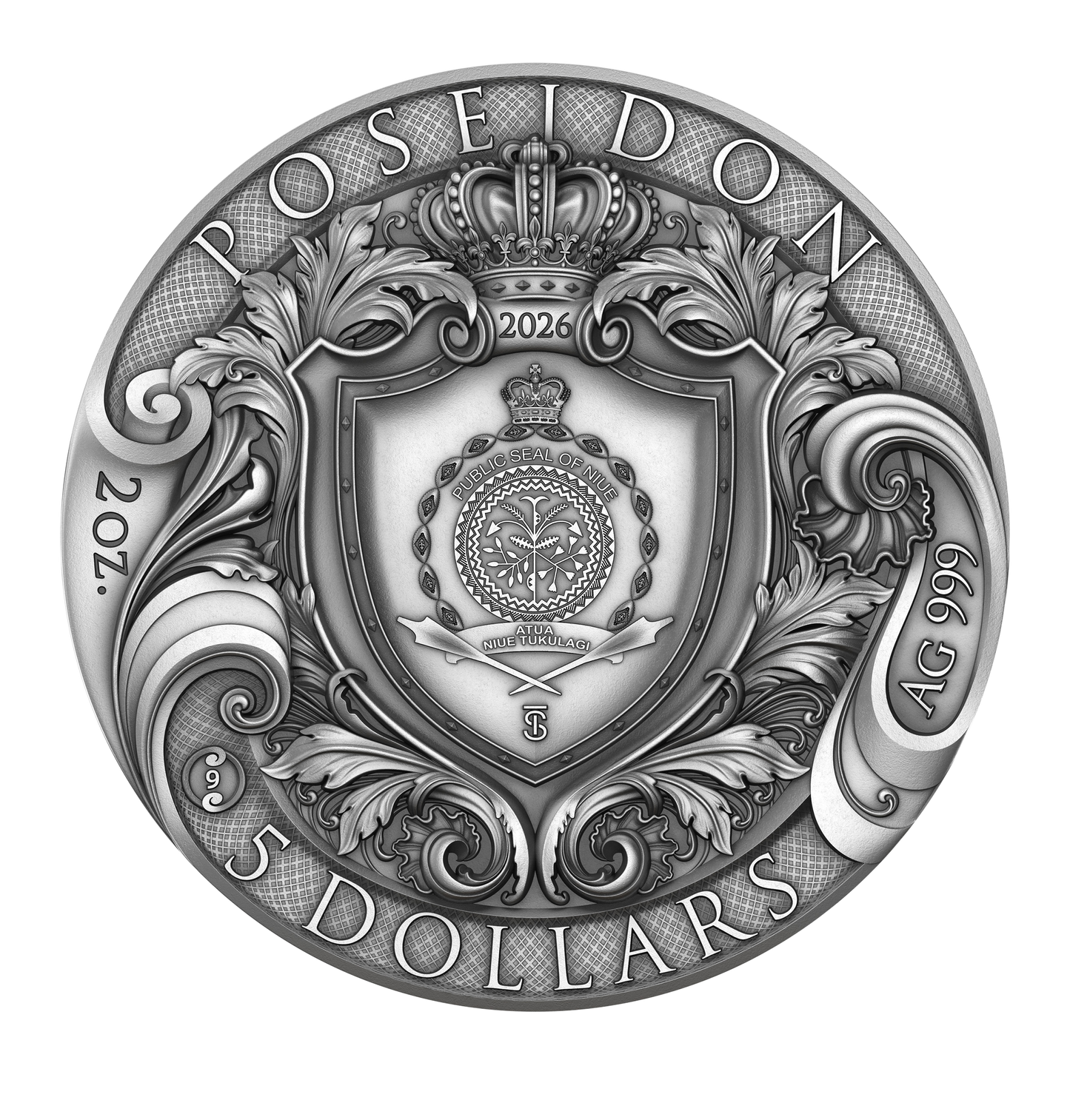 POSEIDON "GUÐ HAFSINS" 2026 | 2 OZ