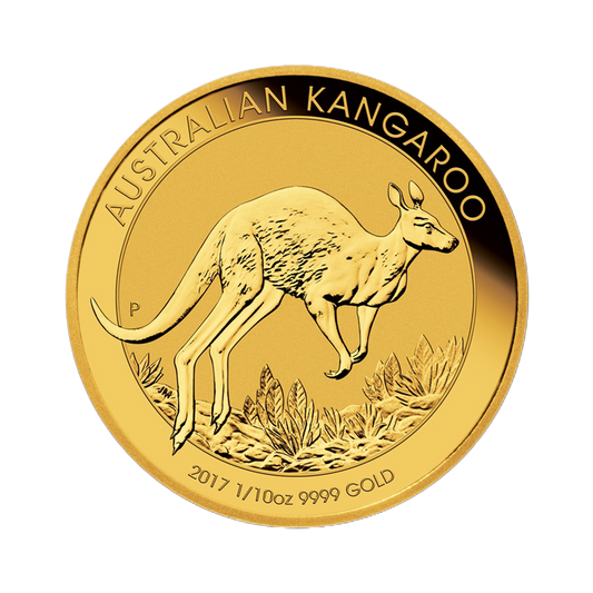 The PERTH MINT - KANGAROO - 1/10 oz 2017