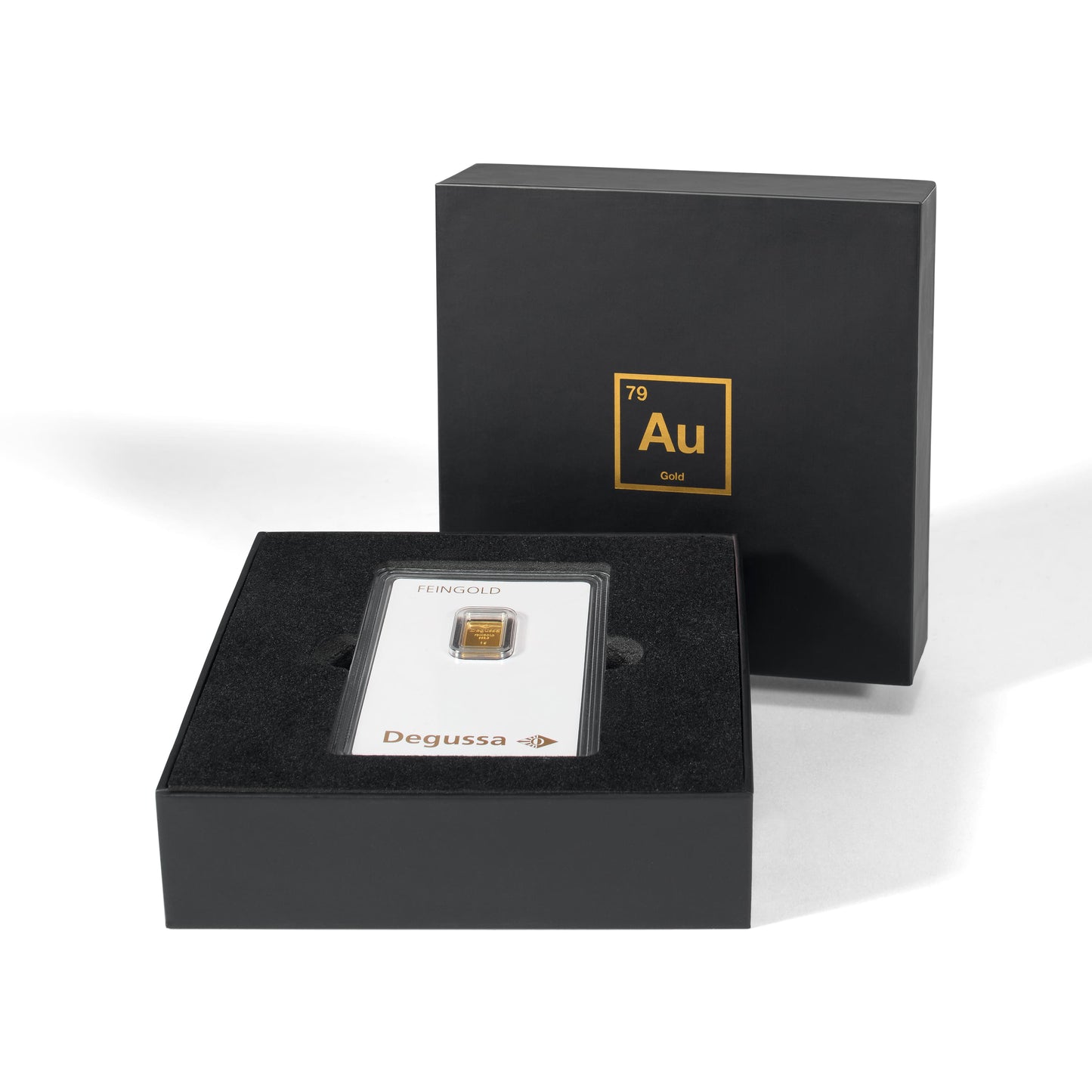 Aurum gjafakassi fyrir gullstöng í blister umbúðum