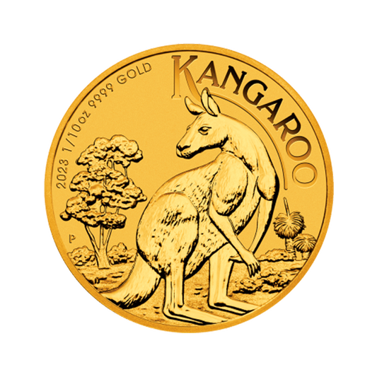 The PERTH MINT - KANGAROO - 1/10 oz 2023
