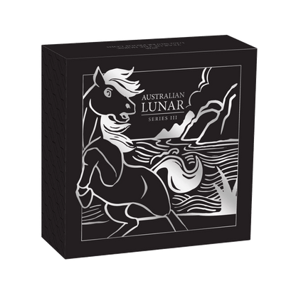 THE PERTH MINT - YEAR OF THE HORSE 2026, PROOF | 1/2 OZ Í KASSA
