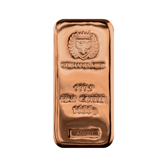 GERMANIA MINT KOPAR CAST BAR STÖNG | 1KG