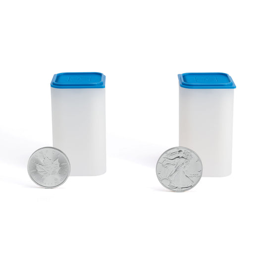 Sqube myntrör – 20 mynt (38–39 mm)