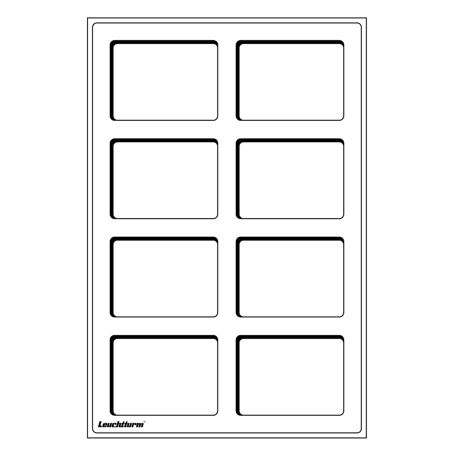 Tab myntbakki L – 8 hólf fyrir „slab" hylki
