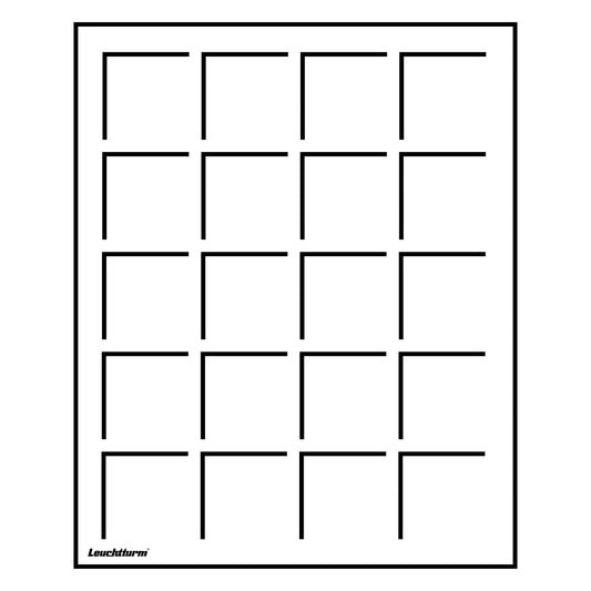Tab myntbakki S – 20 mynt (allt að 41 mm)